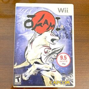 Okami, Capcom,  Wii game and instruction booklet